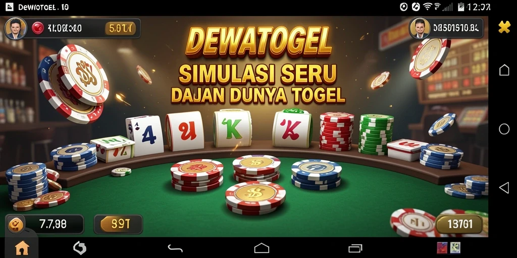 Tampilan gameplay DEWATOGEL yang menarik dan interaktif.