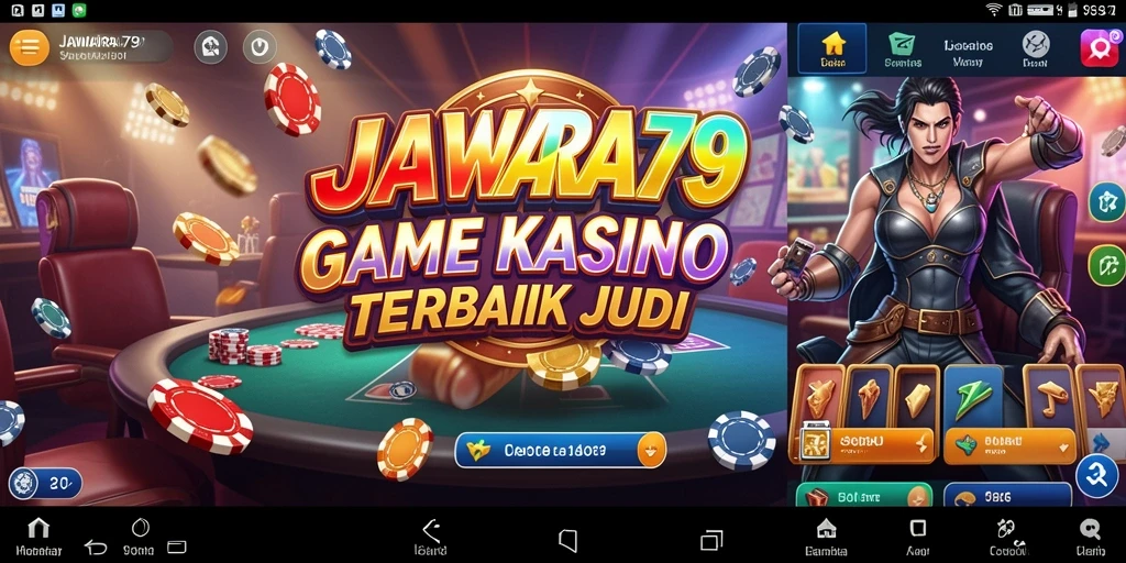 Screenshot JAWARA79 menampilkan gameplay Kasino yang seru dan mendebarkan.